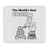 Der beste Koch der Welt Schneidebrett (Vorderseite)