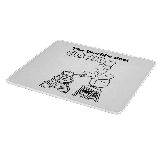 Der beste Koch der Welt Schneidebrett (Ecke)