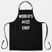 Der beste Koch der Welt Schürze (Vorderseite)