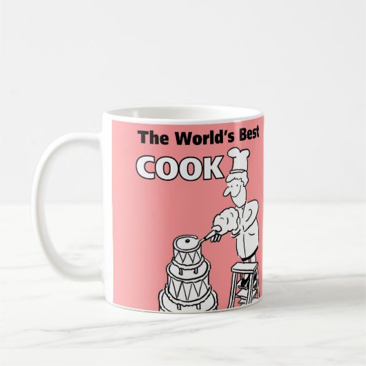 Der beste Koch des Wortes Kaffeetasse (Links)