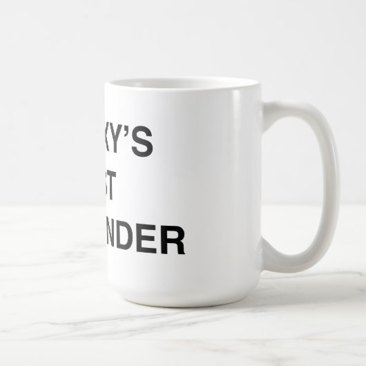 Der beste Kommandant der Galaxie Kaffeetasse (Rechts)