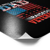 der beste König von Papa zieht Veteranen an Fotodruck (Ecke)