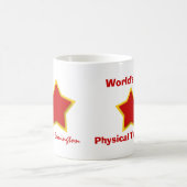 Der beste KÖRPERLICHE THERAPEUT oder Beruf W5C2 Kaffeetasse (Mittel)