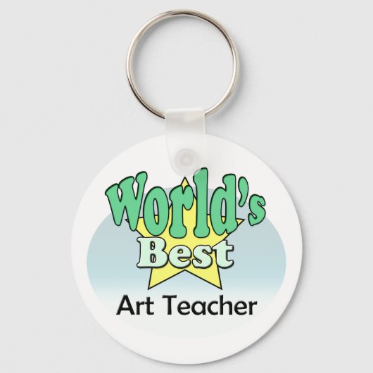 Der beste Kunstlehrer der Welt Schlüsselanhänger (Vorderseite)