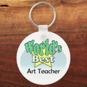 Der beste Kunstlehrer der Welt Schlüsselanhänger (Vorderseite)