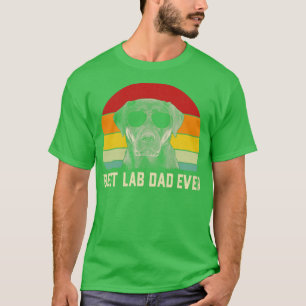 Der beste Labrador Papa je schwarze Arbeiterväter  T-Shirt