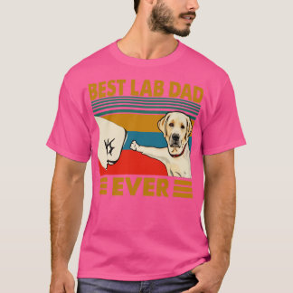 Der beste Labrador Papa je T-Shirt