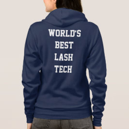 Der beste Lashtechniker der Welt Hoodie