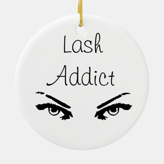Der beste Lashtechniker der Welt Keramikornament (Hinten)