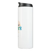 Der beste Lehrer der personalisierten Welt Thermosbecher (Nach rechts gedreht)