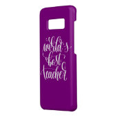 Der beste Lehrer der Welt Case-Mate Samsung Galaxy Hülle (Hinten/Links)