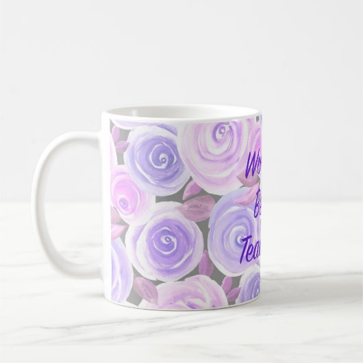 Der beste Lehrer der Welt Kaffeetasse (Links)