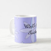 Der beste Lehrer der Welt Kaffeetasse (Vorderseite Links)