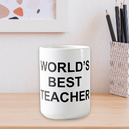 Der beste Lehrer der Welt Kaffeetasse
