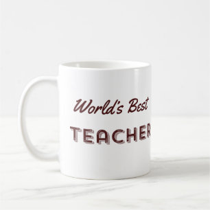 Der beste Lehrer der Welt Kaffeetasse
