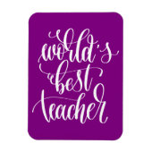 Der beste Lehrer der Welt Magnet (Vertikal)