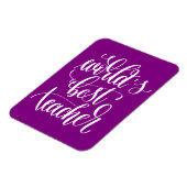 Der beste Lehrer der Welt Magnet (Linke Seite)