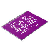 Der beste Lehrer der Welt Notizblock (Linke Seite)