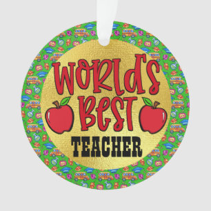 Der beste Lehrer der Welt Ornament