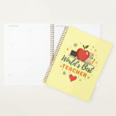 Der beste Lehrer der Welt - Personalisiertes Namen Planer (Anzeige)