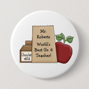 Der beste Lehrer der Welt! - Personifizieren Sie Button