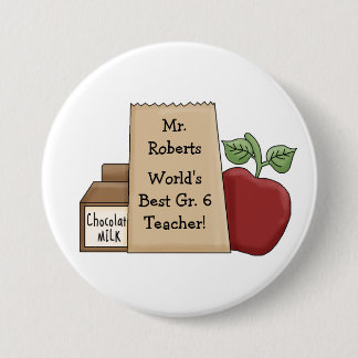 Der beste Lehrer der Welt! - Personifizieren Sie Button