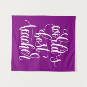 Der beste Lehrer der Welt Wandteppich (Vorderseite (Horizontal))