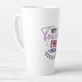 Der beste Lehrer je Milchtasse (Linke Ecke)