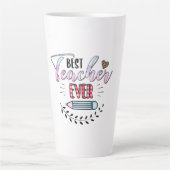Der beste Lehrer je Milchtasse (Vorderseite)