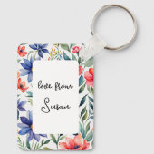 Der beste Lehrer lehrt aus dem Herzen, nicht aus d Schlüsselanhänger (Rückseite)