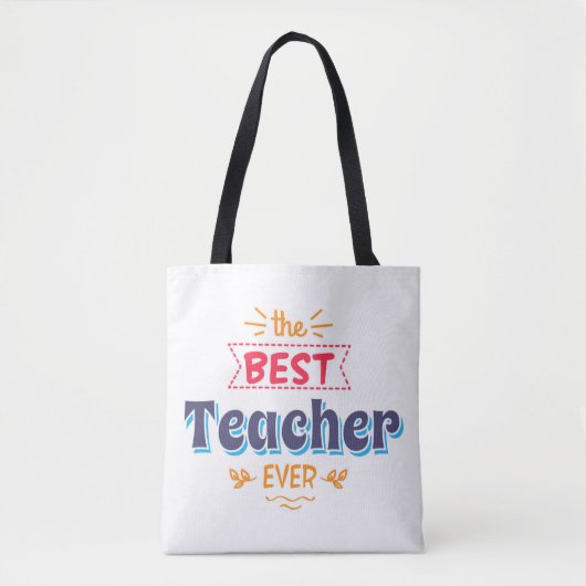 Der beste Lehrer überhaupt Tasche (Vorderseite)
