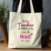 Der beste Lehrer von Herzlehrer Tragetasche