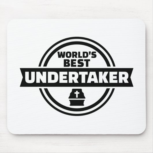 Der beste Leichenbestatter der Welt Mousepad (Vorne)