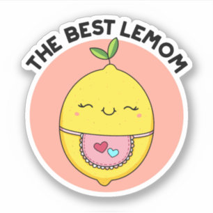 Der beste Lemom Funny Lemon Pub Aufkleber