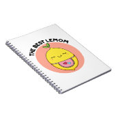 Der beste Lemom Funny Lemon Pub Notizblock (Rechte Seite)