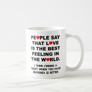 Der beste lustige Becher Kaffeetasse