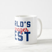 Der beste Manager der Welt Kaffeetasse (VorderseiteRechts)
