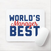 Der beste Manager der Welt Mousepad (Mit Mouse)