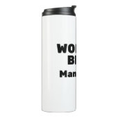 Der beste Manikurist der Welt Thermosbecher (Nach links gedreht)