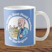 Der beste männliche Schulleiter der Welt Kaffeetasse