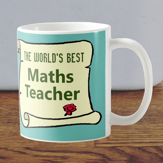 Der beste Mathematiklehrer der Welt. Kaffeetasse