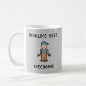 Der beste Mechaniker der Welt Kaffeetasse (Links)