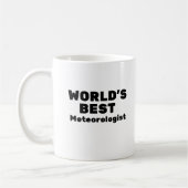 Der beste Meteorologe der Welt Kaffeetasse (Links)