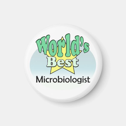 Der beste Mikrobiologe der Welt Magnet (Vorne)
