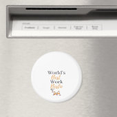 Der beste Mitarbeiter der Welt Magnet (In Situ (Geschirrspüler))