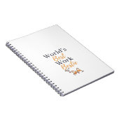 Der beste Mitarbeiter der Welt Notizblock (Rechte Seite)