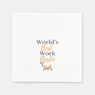 Der beste Mitarbeiter der Welt Serviette