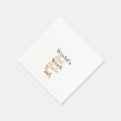 Der beste Mitarbeiter der Welt Serviette (Ecke)