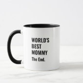 Der beste Mommy-Kaffee der Welt Tasse (Links)
