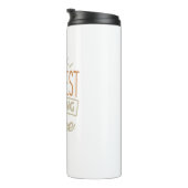 Der beste Morgenkaffee Thermosbecher (Nach rechts gedreht)